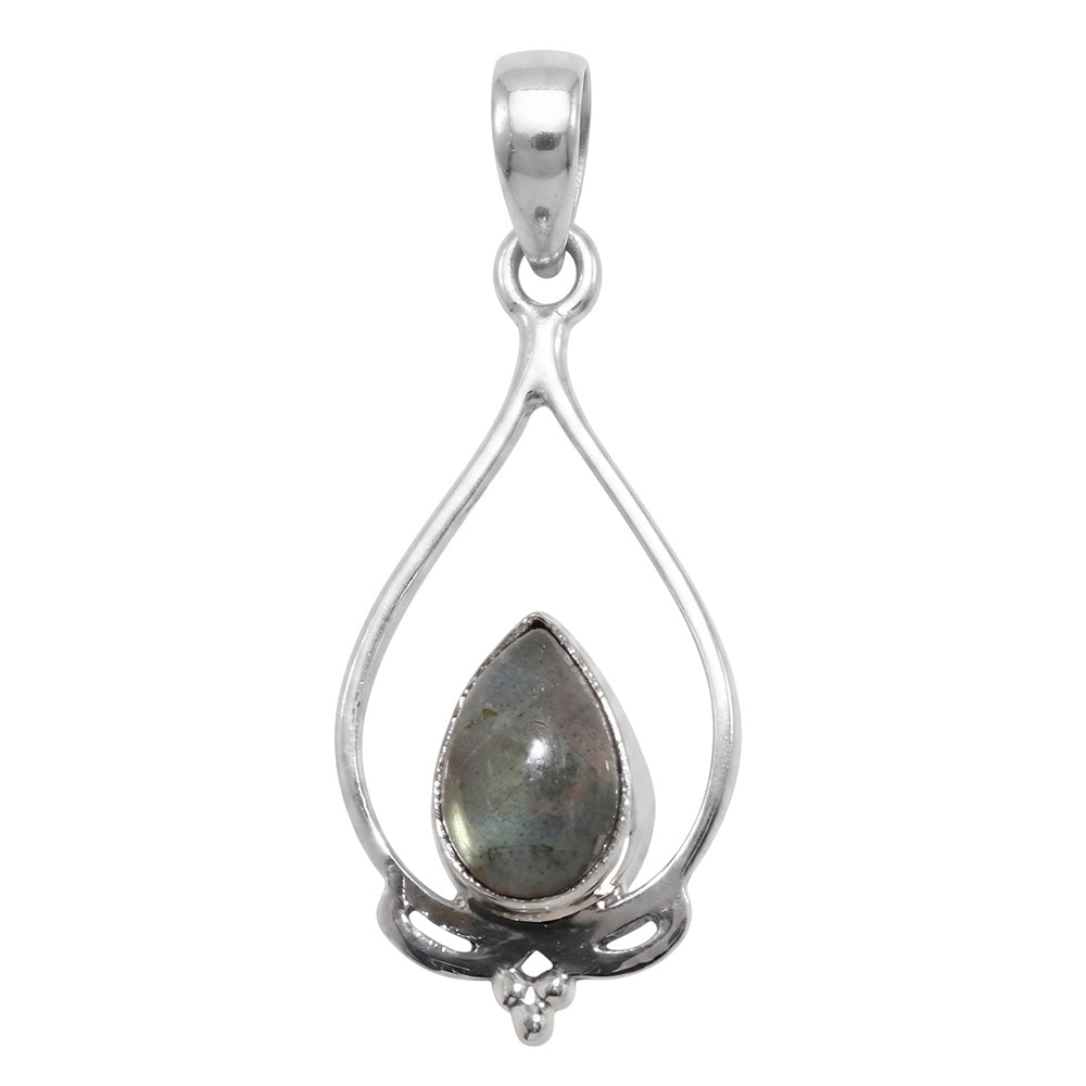 Spectrolite Labradorite 925 Sterling Silver Pendant Necklace Jewelry SP01113