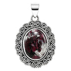Russian Eudialyte 925 Sterling Silver Pendant Necklace Jewelry SP01142