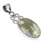 Imperial Jasper 925 Sterling Silver Pendant Necklace Jewelry SP01193
