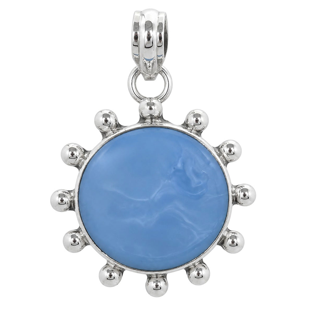 Owyhee Opal 925 Sterling Silver Pendant Necklace Jewelry SP01222