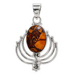 Coquina Fossil Jasper 925 Sterling Silver Pendant Necklace Jewelry SP01249