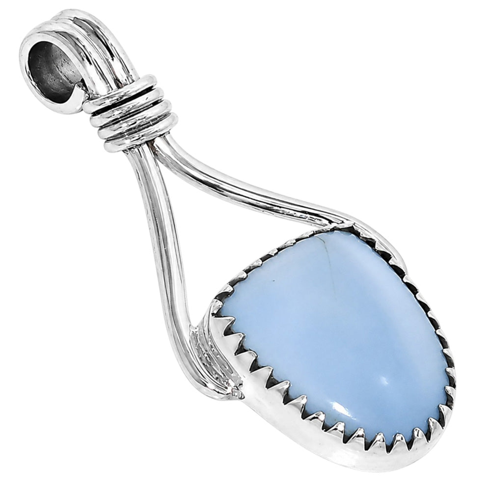 Owyhee Opal 925 Sterling Silver Pendant Necklace Jewelry SP01261