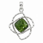 Chrome Chalcedony 925 Sterling Silver Pendant Necklace Jewelry SP01290