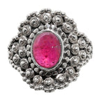 Ruby 925 Sterling Silver Ring Jewelry Size-10 SR01021