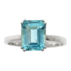 Sky Blue Topaz 925 Sterling Silver Ring Jewelry Size-20 SR01059