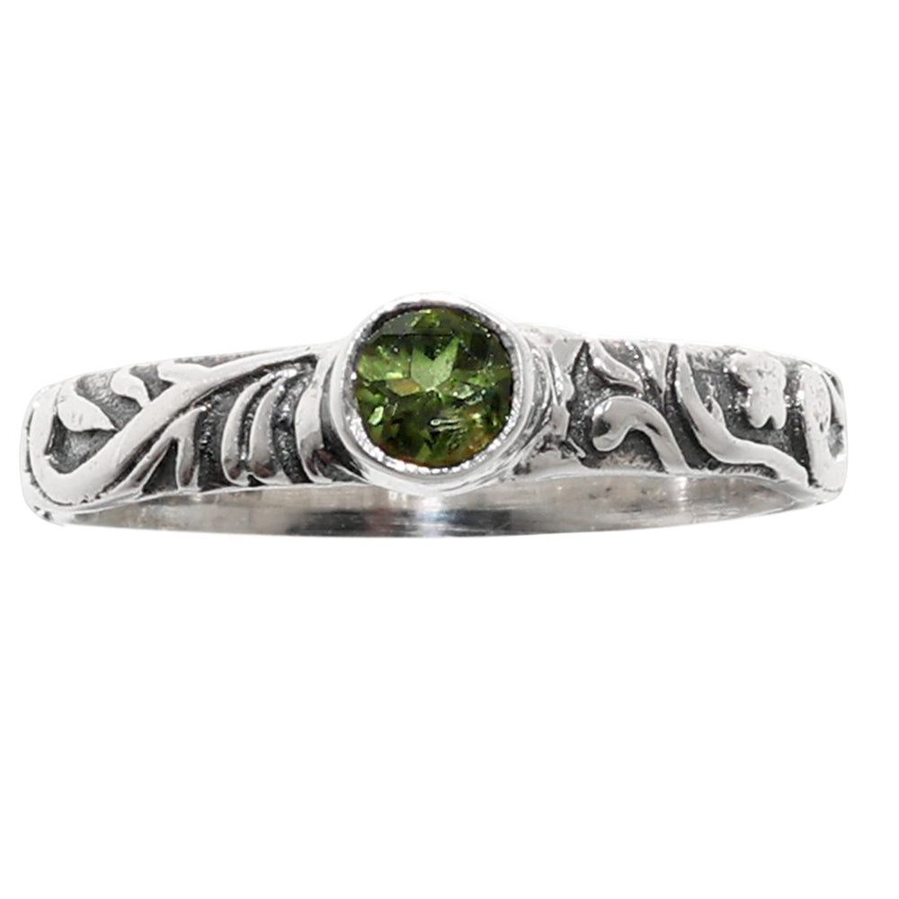 Multi Tourmaline 925 Sterling Silver Ring Jewelry Size-17 SR01067