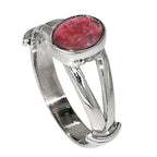 Ruby 925 Sterling Silver Ring Jewelry Size-17 SR01086