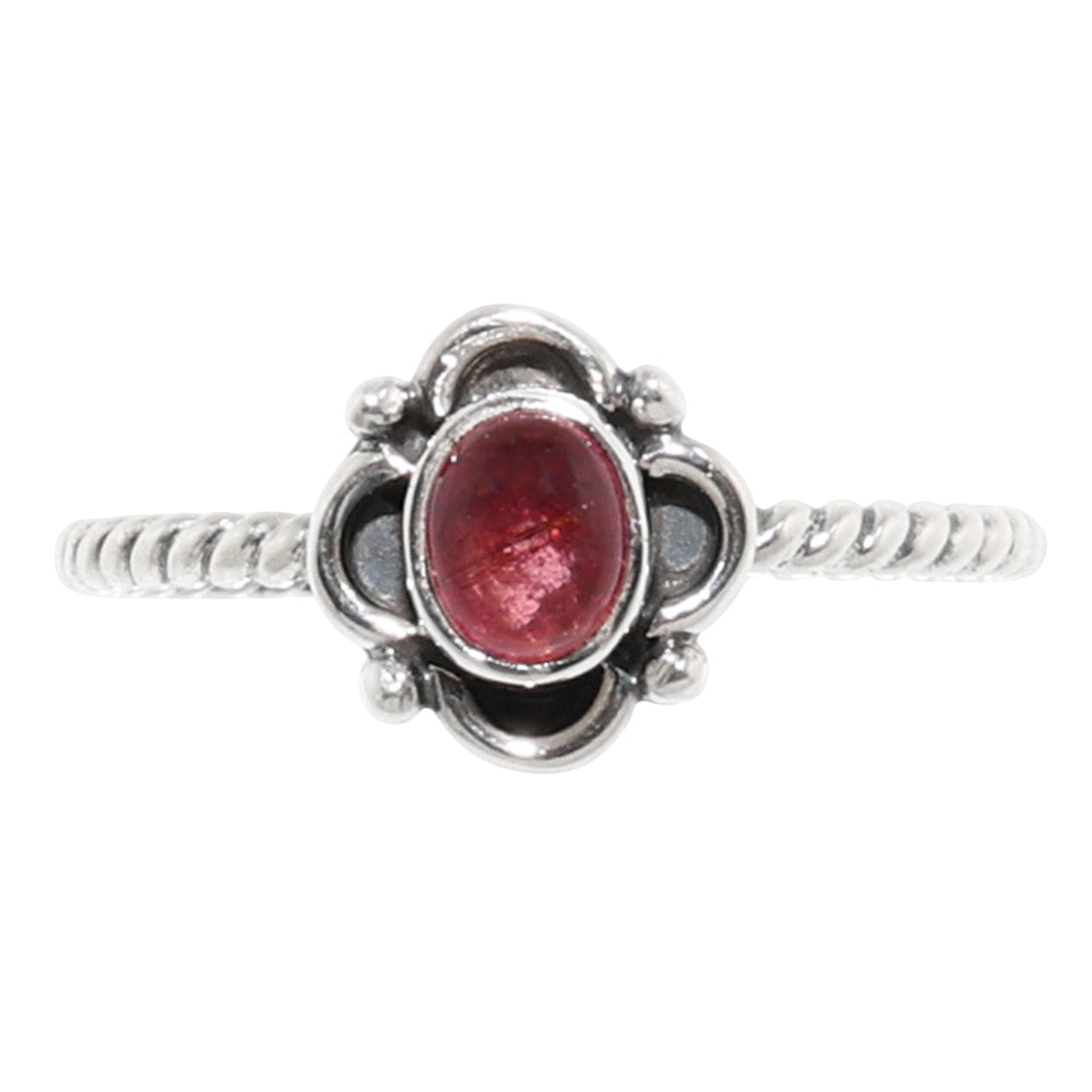 Multi Tourmaline 925 Sterling Silver Ring Jewelry Size-14 SR01126