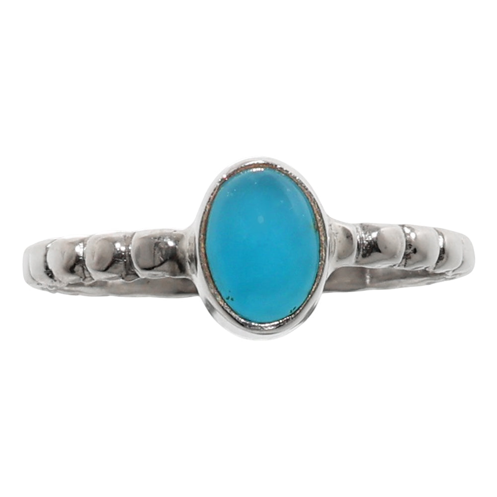 Smithsonite 925 Sterling Silver Ring Jewelry Size-16 SR01141