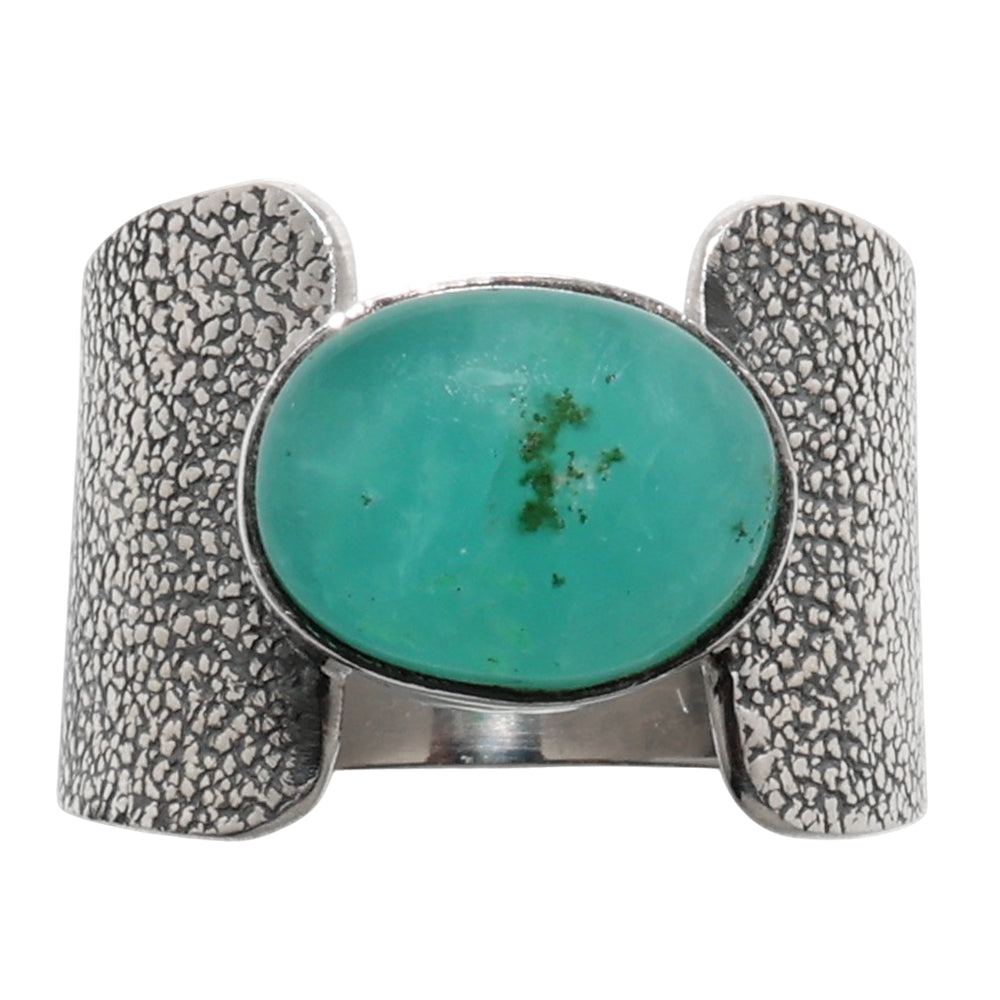 Paraiba Amazonite 925 Sterling Silver Ring Jewelry Size-14 SR01158