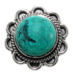 Peruvian Opalina 925 Sterling Silver Ring Jewelry Size-16 SR01216