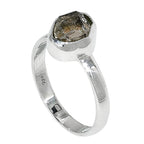 Herkimer Diamond 925 Sterling Silver Ring Jewelry Size-14 SR01222