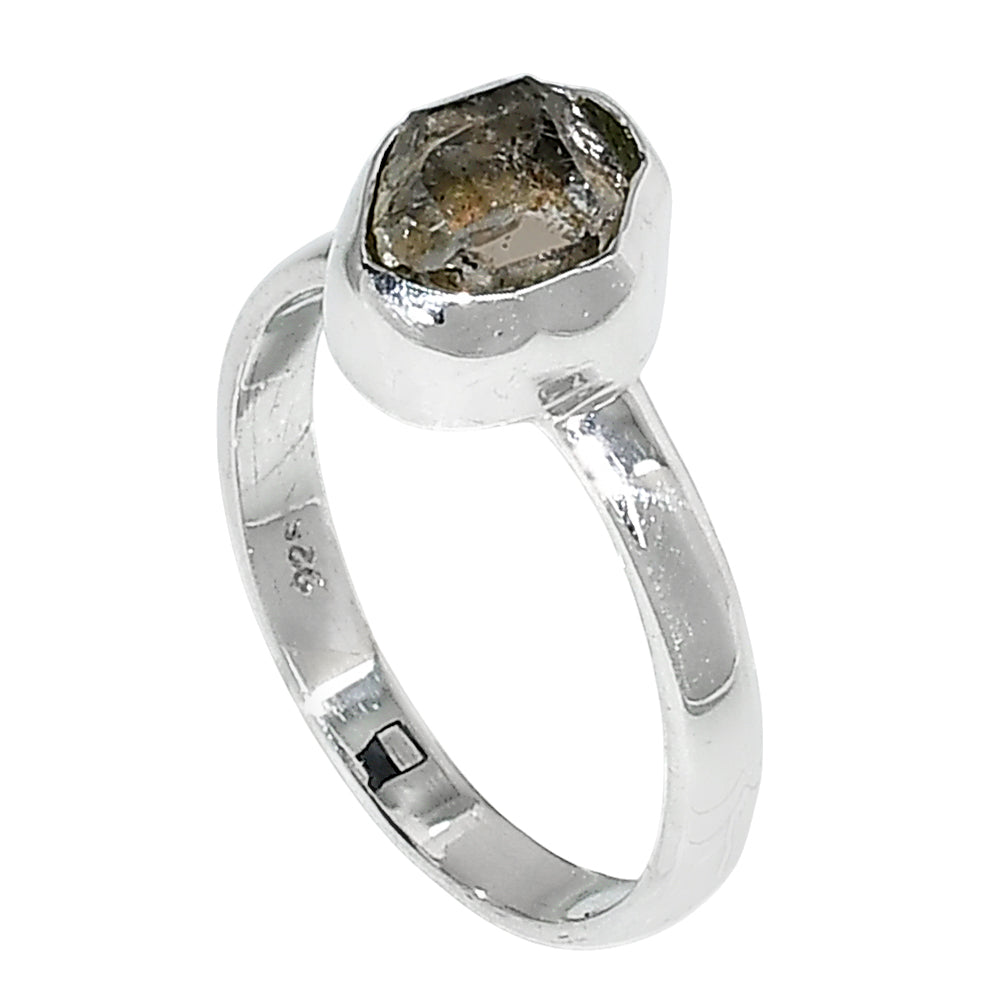 Herkimer Diamond 925 Sterling Silver Ring Jewelry Size-14 SR01222