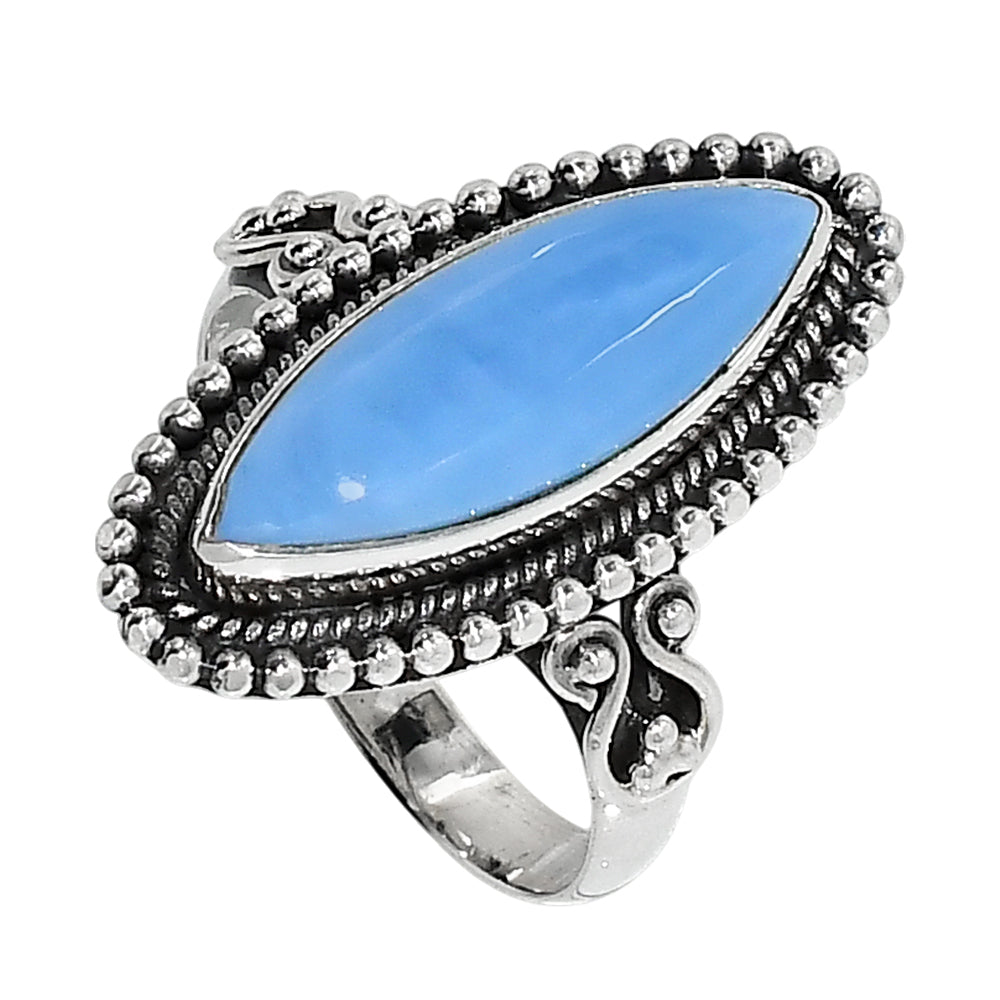 Owyhee Opal 925 Sterling Silver Ring Jewelry Size-18 SR01247