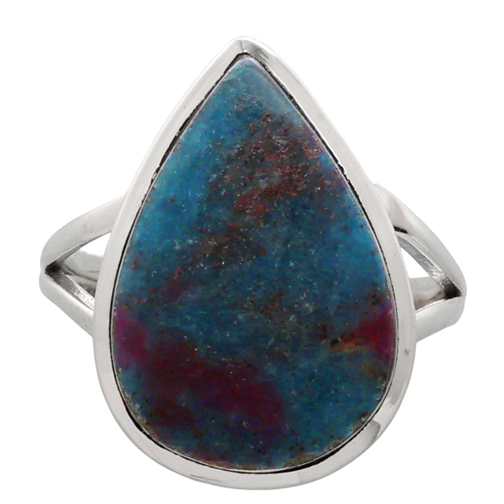 Ruby-In-Kyanite 925 Sterling Silver Ring Jewelry Size-17 SR01266