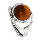 Tiger Eye 925 Sterling Silver Ring Jewelry Size-16 SR01279