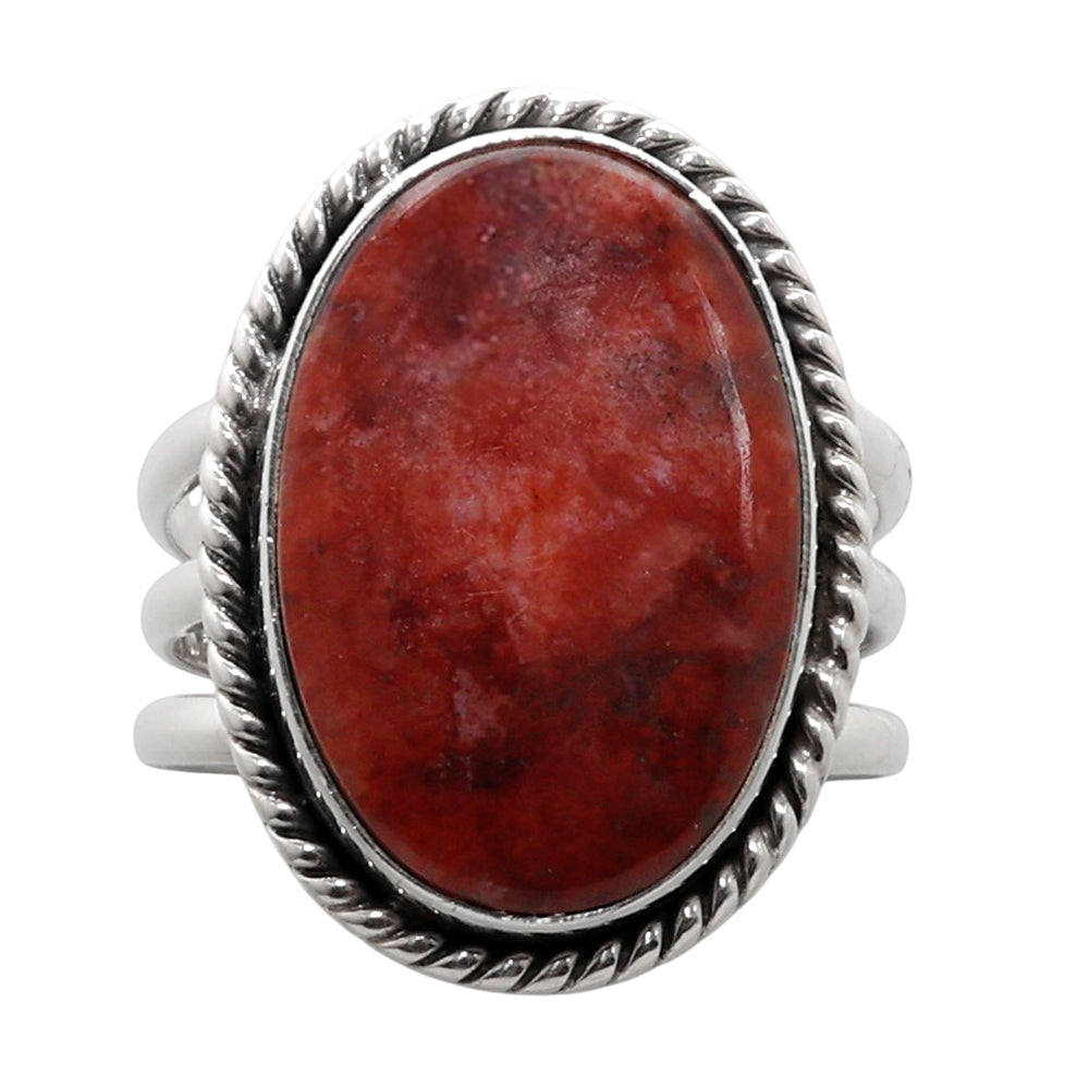 Rare Cady Mountain Agate 925 Sterling Silver Ring Jewelry Size-17 SR01288