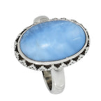 Owyhee Opal 925 Sterling Silver Ring Jewelry Size-14 SR01291