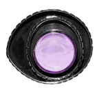 Amethyst Cab 925 Sterling Silver Ring Jewelry Size-17 SR01313