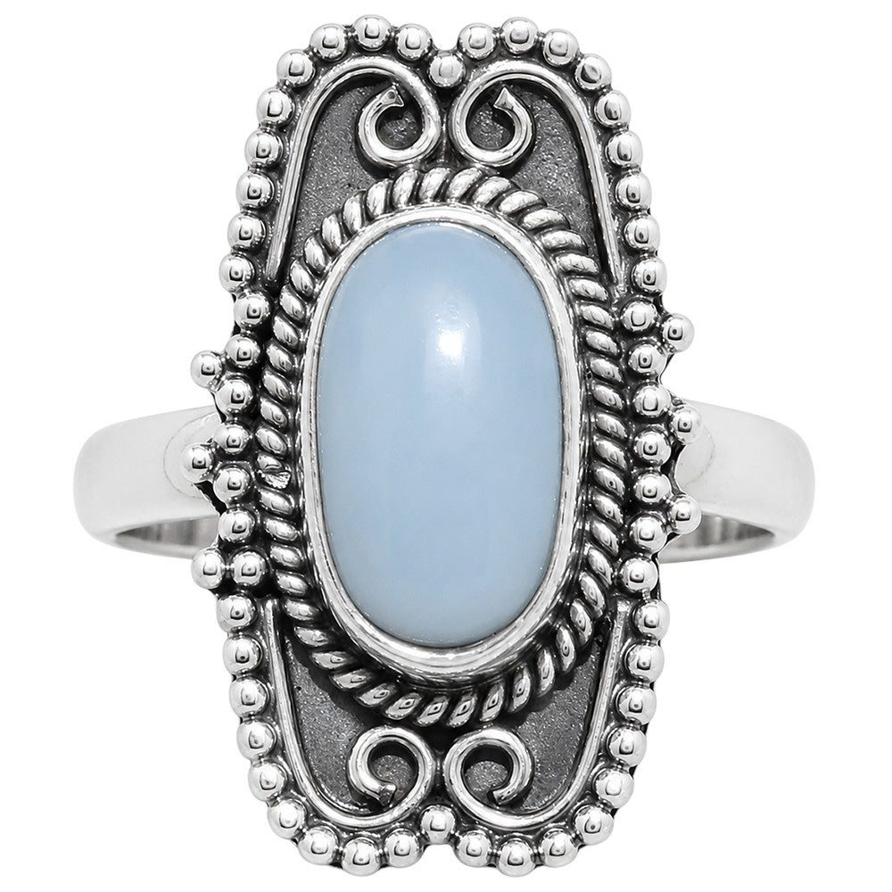 Owyhee Opal 925 Sterling Silver Ring Jewelry Size-14 SR01355