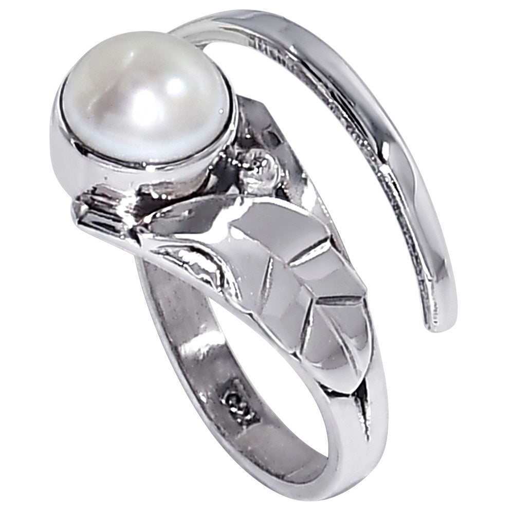 White Opal 925 Sterling Silver Ring Jewelry Size-13 SR01378