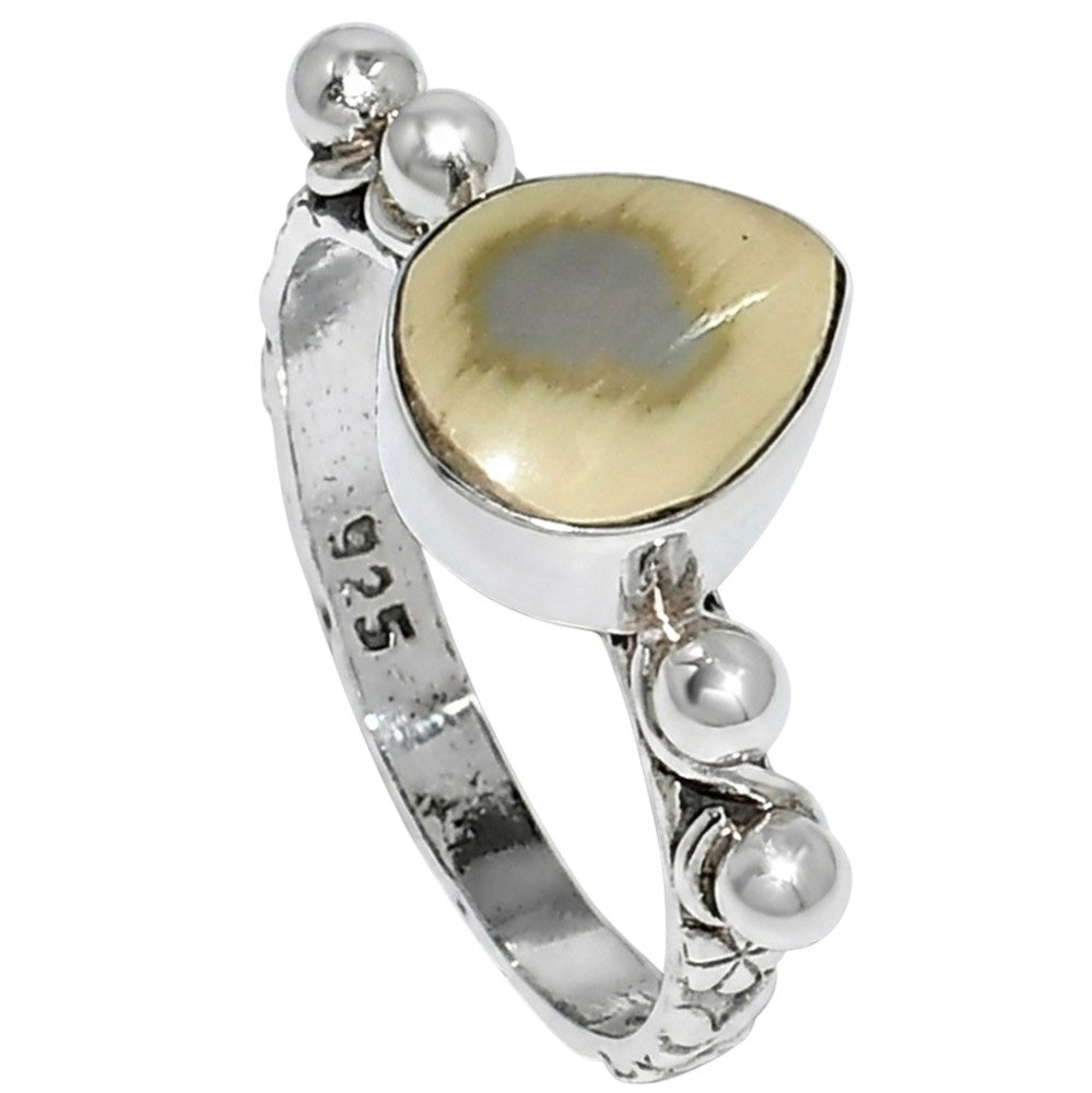 Imperial Jasper 925 Sterling Silver Ring Jewelry Size-14 SR01391