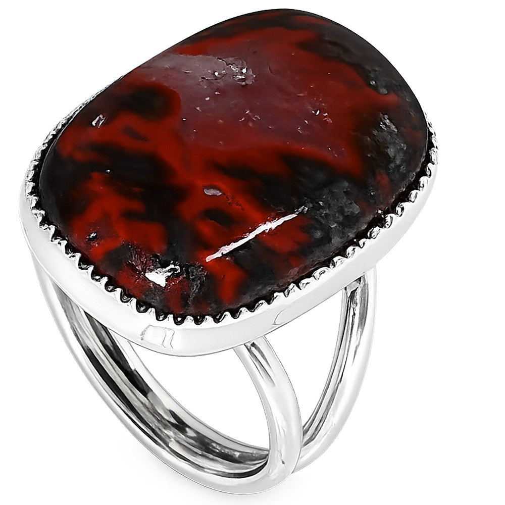 Rare Cady Mountain Agate 925 Sterling Silver Ring Jewelry Size-10 SR01404