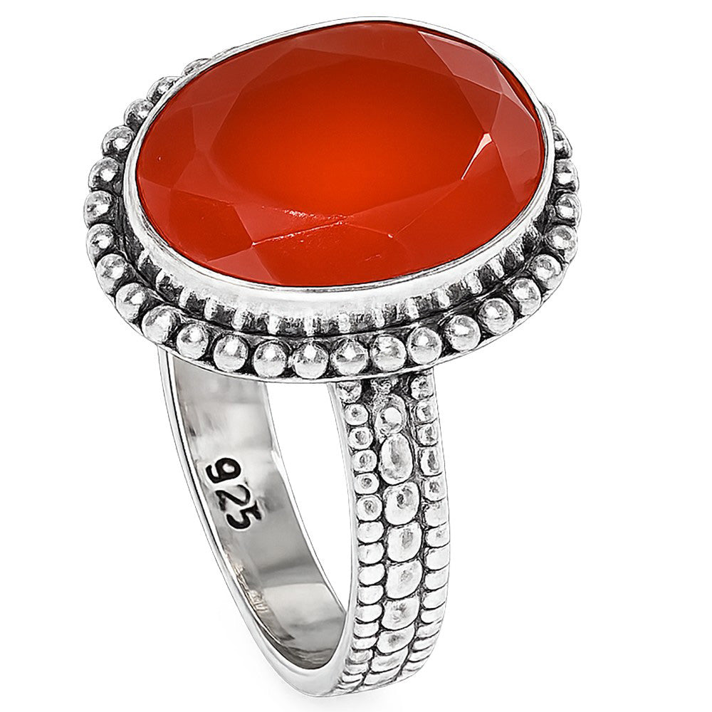 Blue Lace Agate 925 Sterling Silver Ring Jewelry Size-17 SR01405