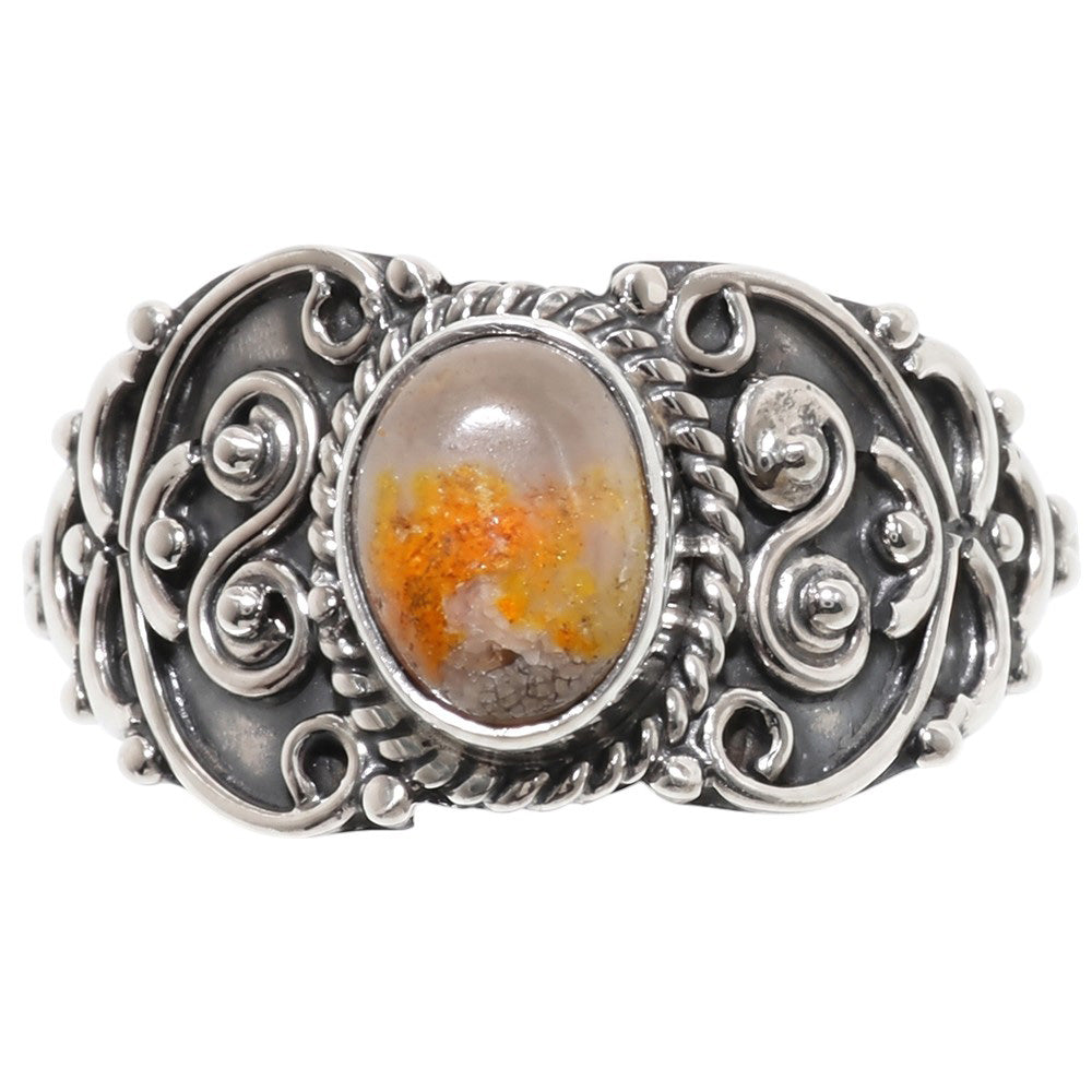 Indonesian Bumble Bee 925 Sterling Silver Ring Jewelry Size-16 SR01445
