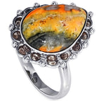 Indonesian Bumble Bee 925 Sterling Silver Ring Jewelry Size-16 SR01466