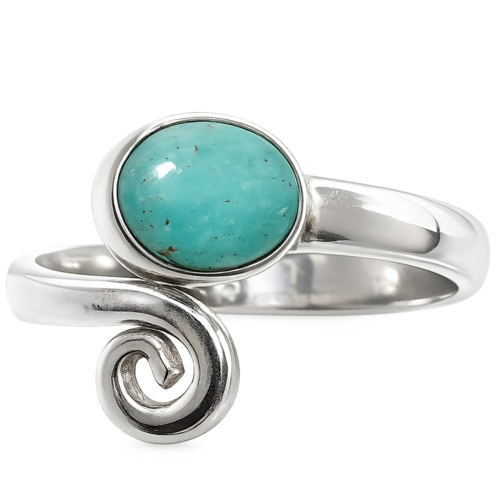 Adjustable - Paraiba Amazonite 925 Sterling Silver Ring Jewelry Size-17 SR01496