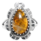 Nellite 925 Sterling Silver Ring Jewelry Size-14 SR01501
