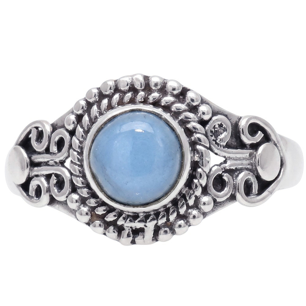 Owyhee Opal 925 Sterling Silver Ring Jewelry Size-14 SR01534