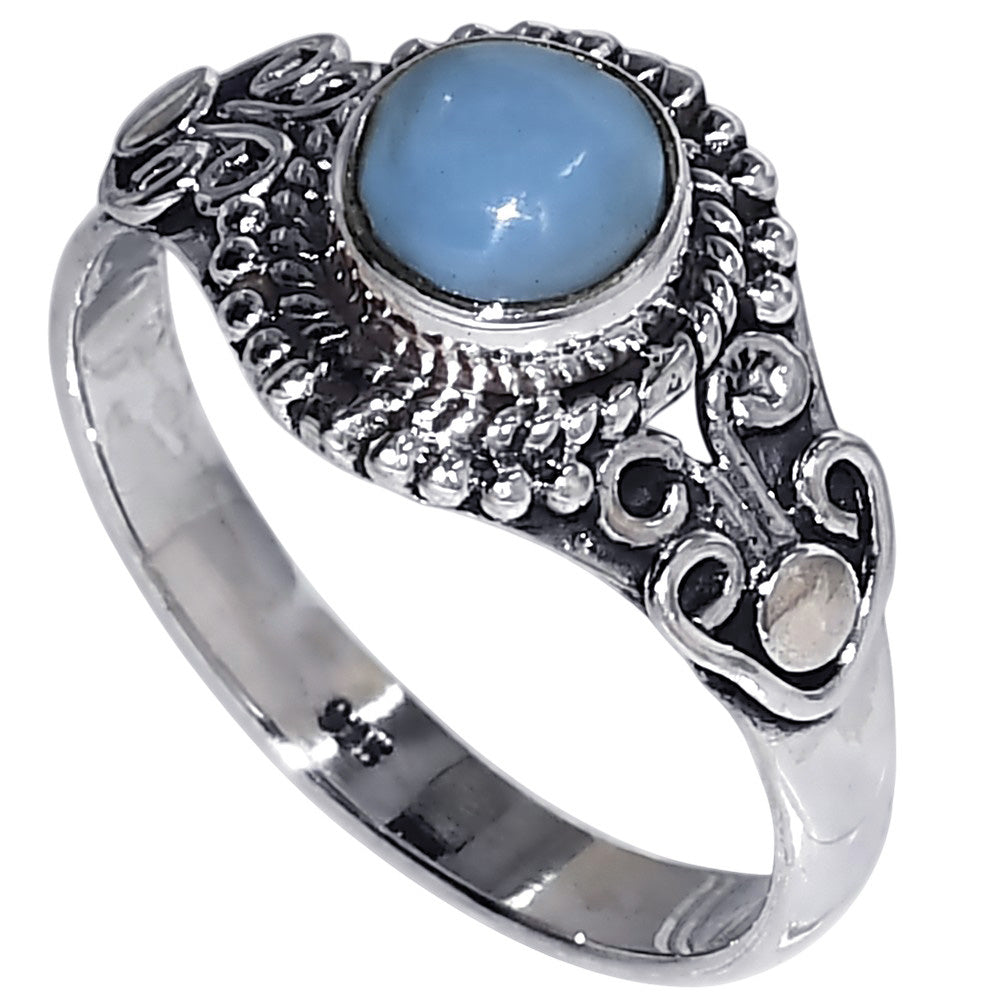 Owyhee Opal 925 Sterling Silver Ring Jewelry Size-14 SR01534