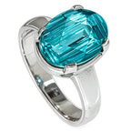 Paraiba Tourmaline 925 Sterling Silver Ring Jewelry Size-17 SR01541