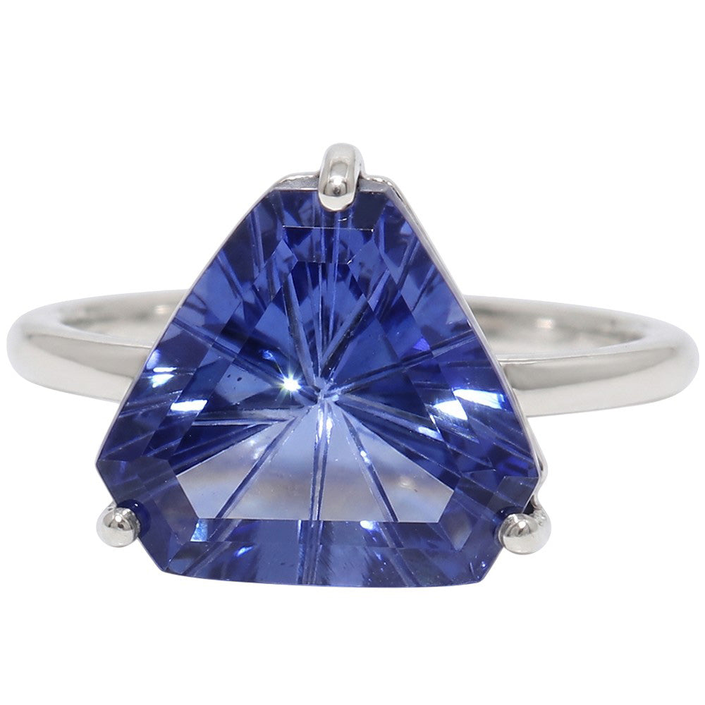 Tanzanite 925 Sterling Silver Ring Jewelry Size-17 SR01549