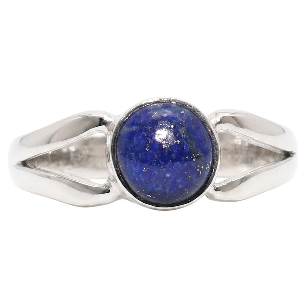 Lapis Lazuli 925 Sterling Silver Ring Jewelry Size-14 SR01552