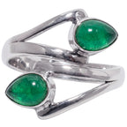 Green Onyx 925 Sterling Silver Ring Jewelry Size-17 SR01569